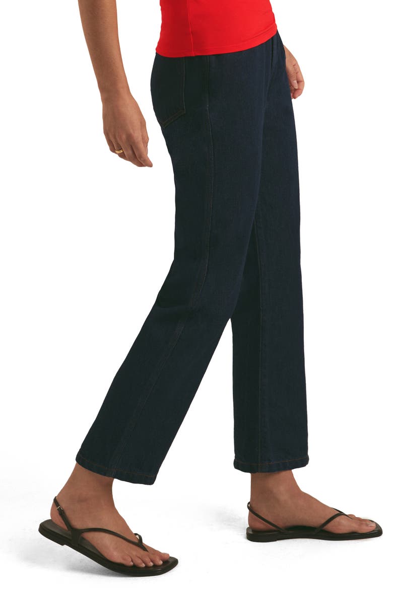 Favorite Daughter The Valentina High Waist Ankle Straight Leg Jeans, Alternate, color, Manchester