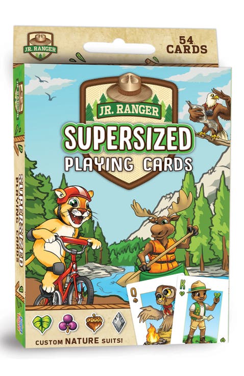 Jr. Ranger Jumbo Playing Cards