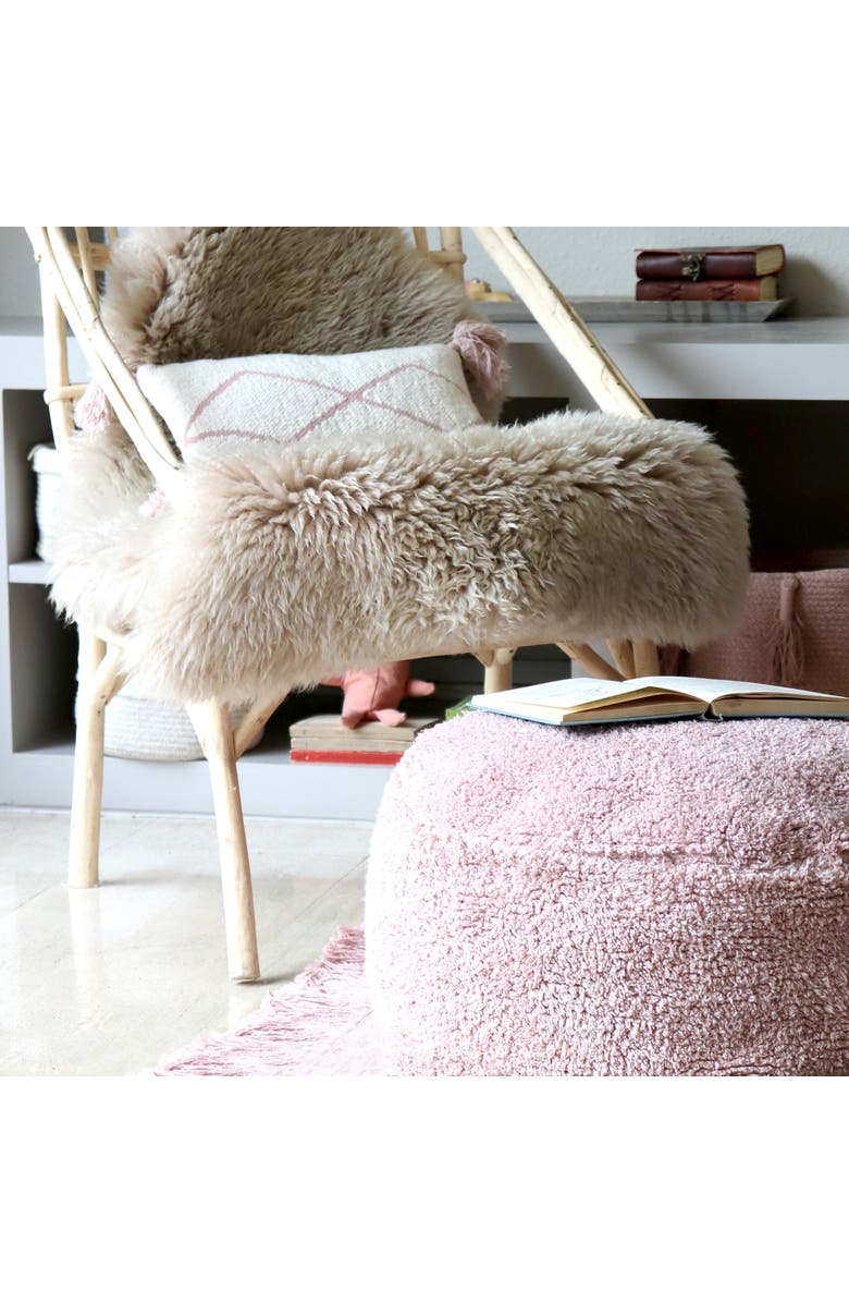 Lorena Canals Pouf Chill, Alternate, color, Vintage Nude