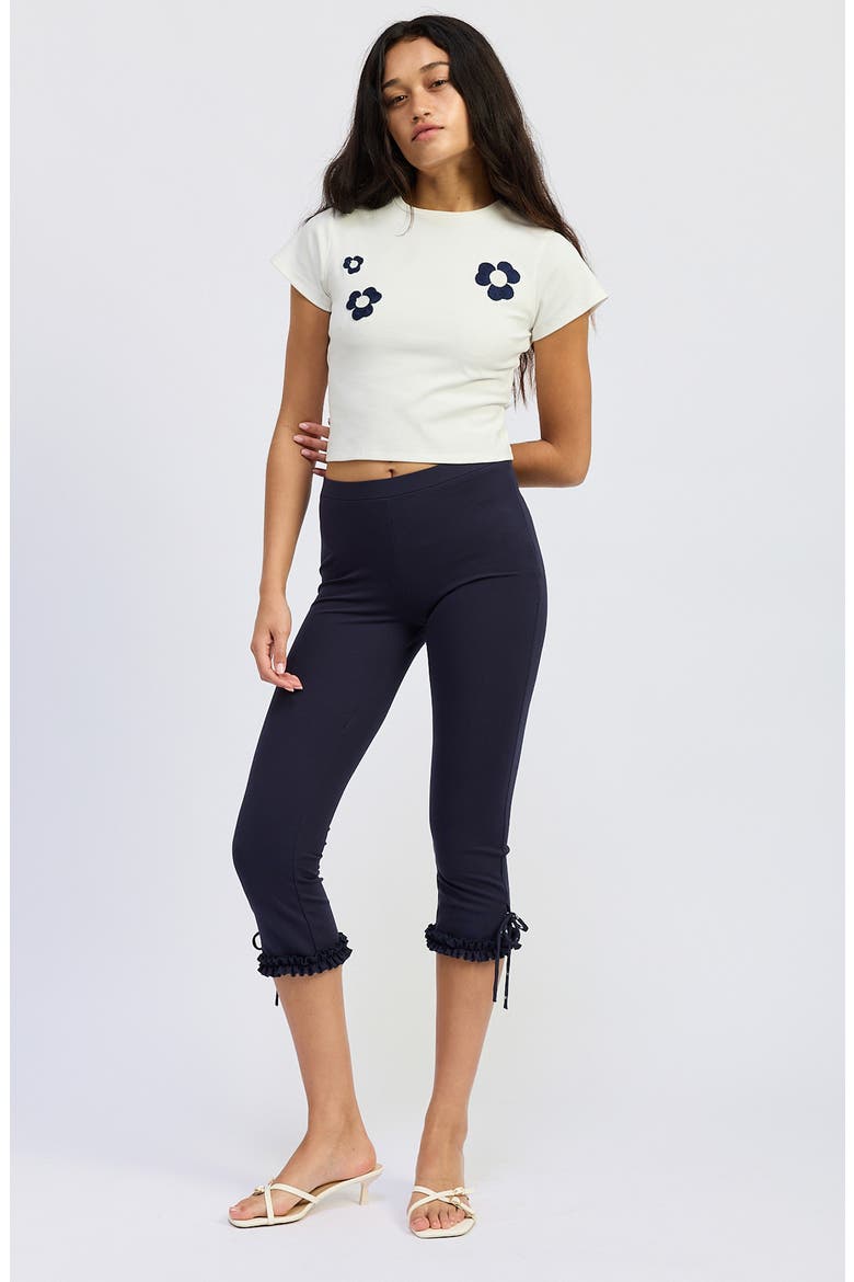 Bessie Capri Pants, Alternate, color, NAVY