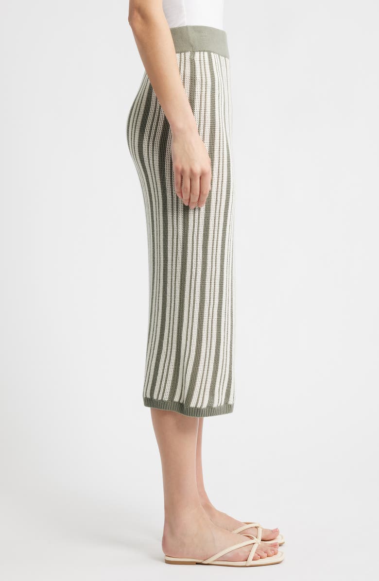 Nation LTD Mirella Maxi Sweater Skirt, Alternate, color, Herb Stripe