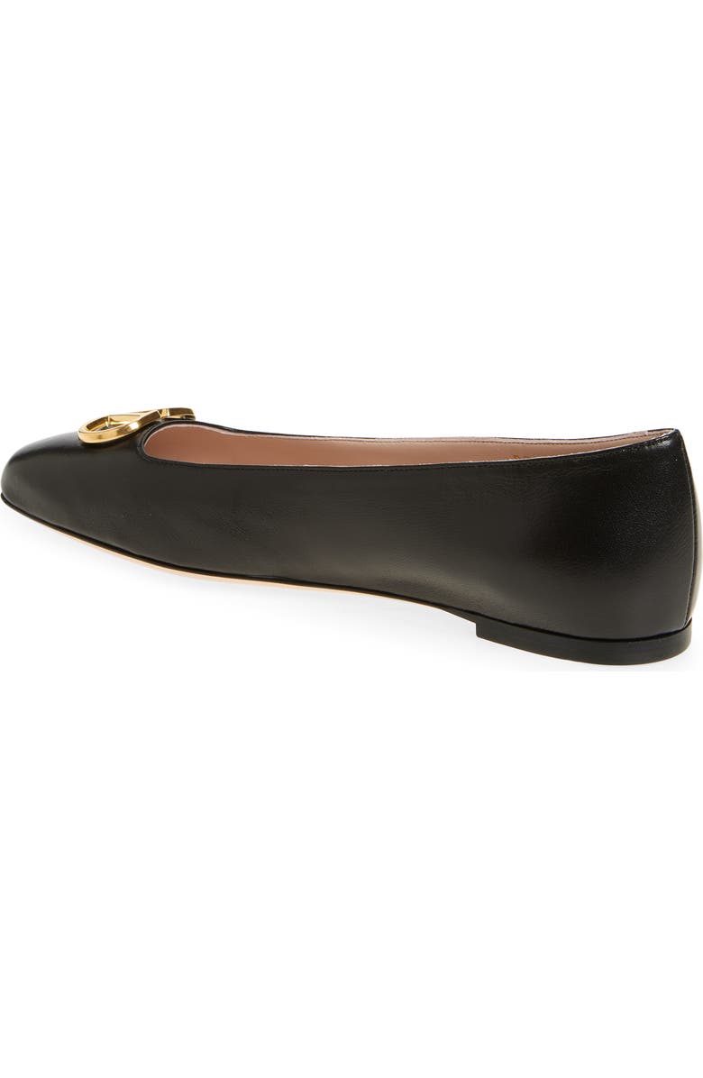 Valentino Garavani VLOGO Ballerina Flat, Alternate, color,