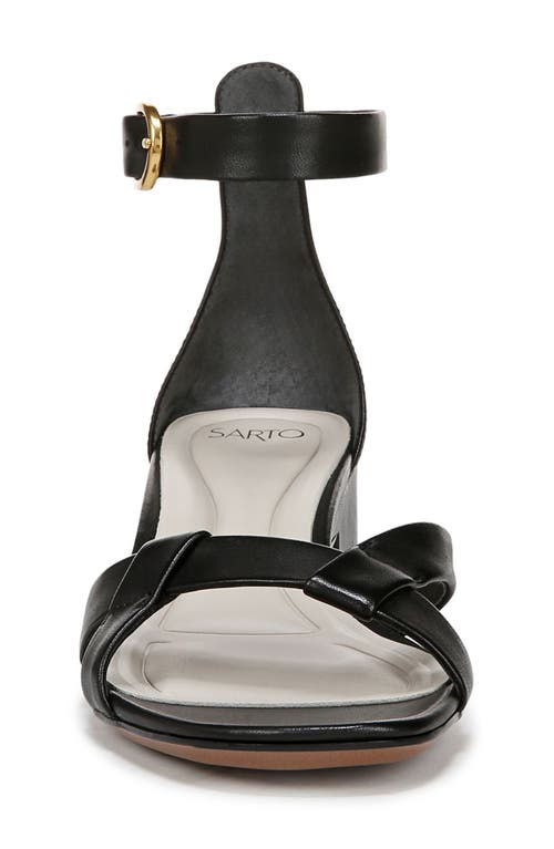 Shop Sarto By Franco Sarto Nerissa Ankle Strap Sandal In Black