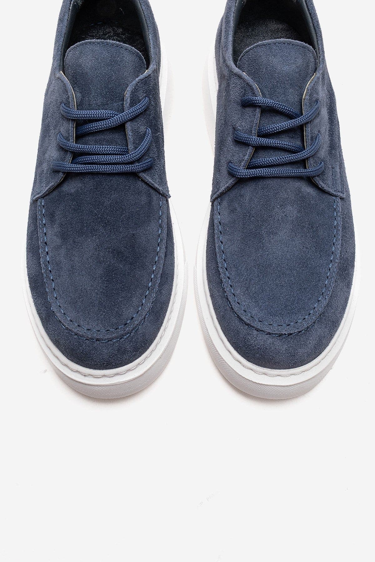 Mareon Leather Lace Up Sneaker, Alternate, color, Blue Suede