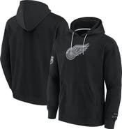 FANATICS Men's Fanatics Black Detroit Red Wings Elements Pace Pullover Hoodie