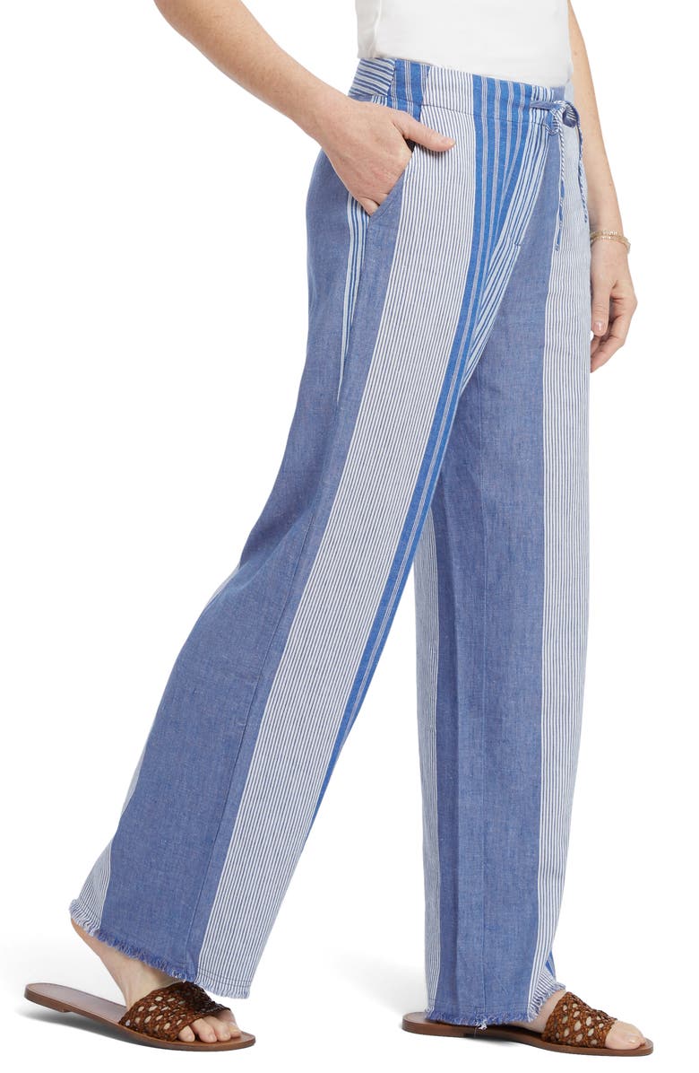 NIC+ZOE Fiji Linen Pants, Alternate, color,