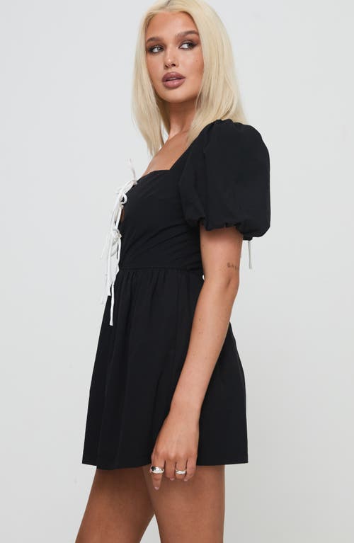 PRINCESS POLLY PRINCESS POLLY MAELLE PUFF SLEEVE ROMPER