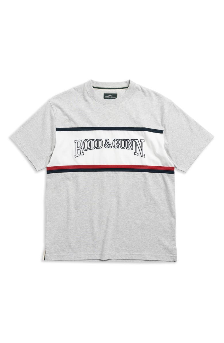 Rodd & Gunn Windstock Embroidered Logo T-Shirt, Alternate, color, 