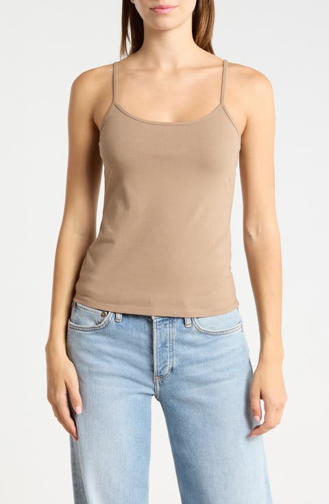 Cotton Jersey Knit Camisole