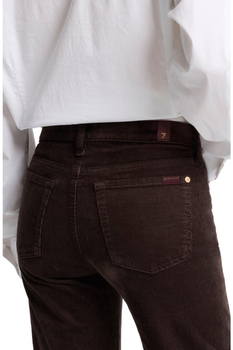 Dojo Tailorless Twist Seam Flare Corduroy Pants, Alternate, color, CORDUROY COFFEE