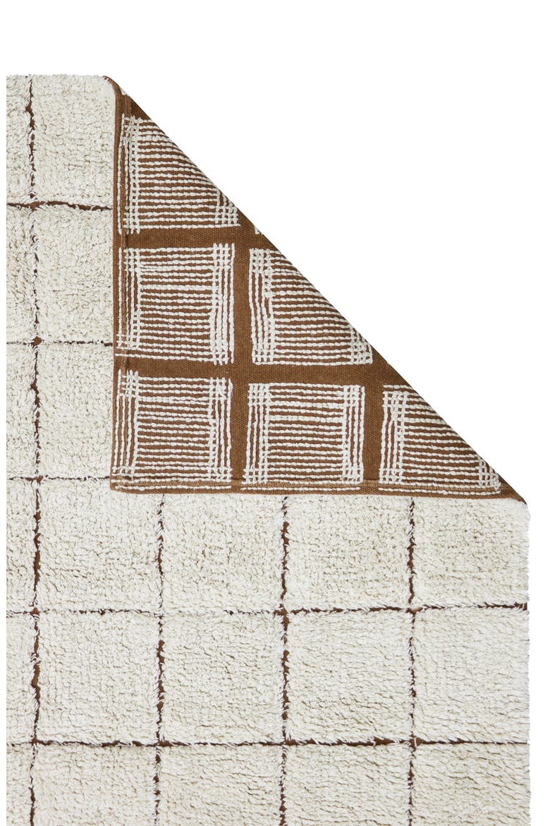 Mosaic Washable Rug, Alternate, color, NATURAL