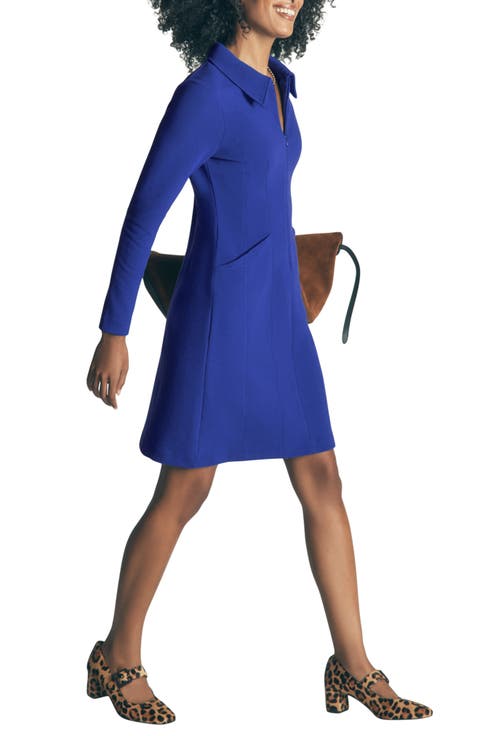 Nia Ottoman Long Sleeve Dress