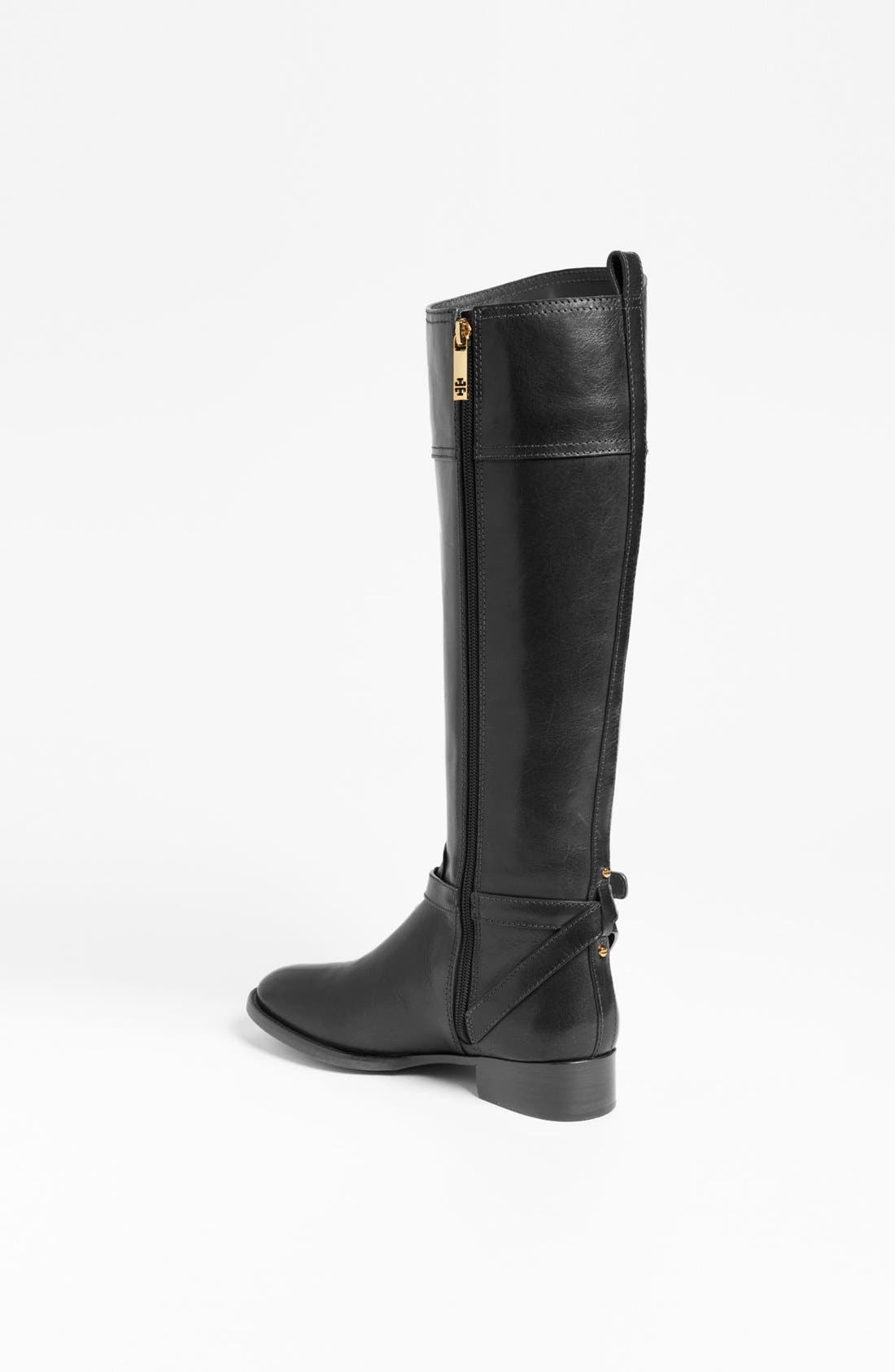Tory Burch 'Brita' Riding Boot, Alternate, color, 