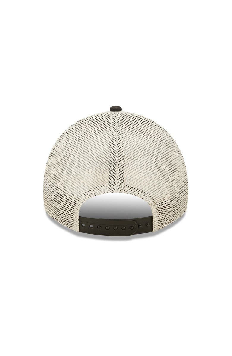 New Era Men's New Era Black/Natural New Orleans Saints Loyal 9TWENTY Trucker Hat, Alternate, color, 