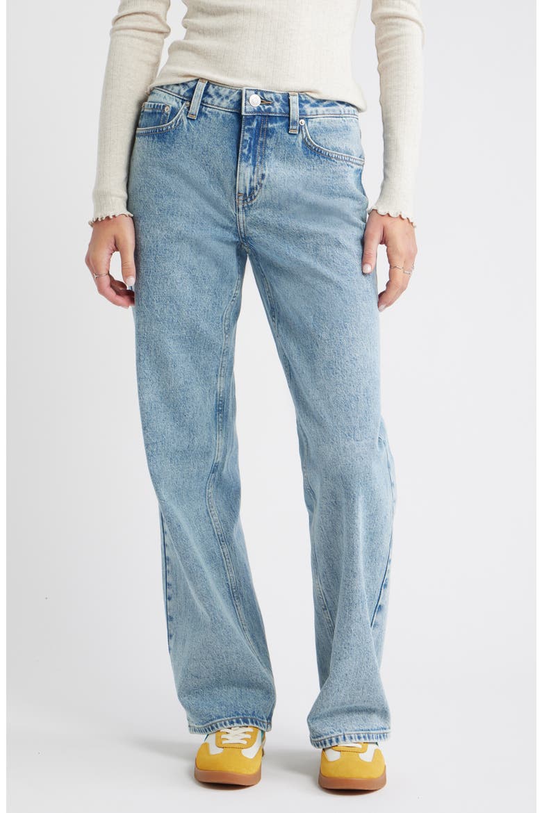 Low Rise Loose Fit Jeans, Main, color, WILSHIRE