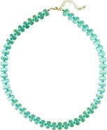 MacRae & Co. Blue Tide Beaded Necklace