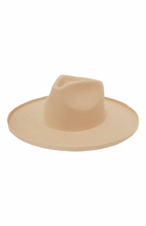 Five Points Wide Brim Fedora Hat