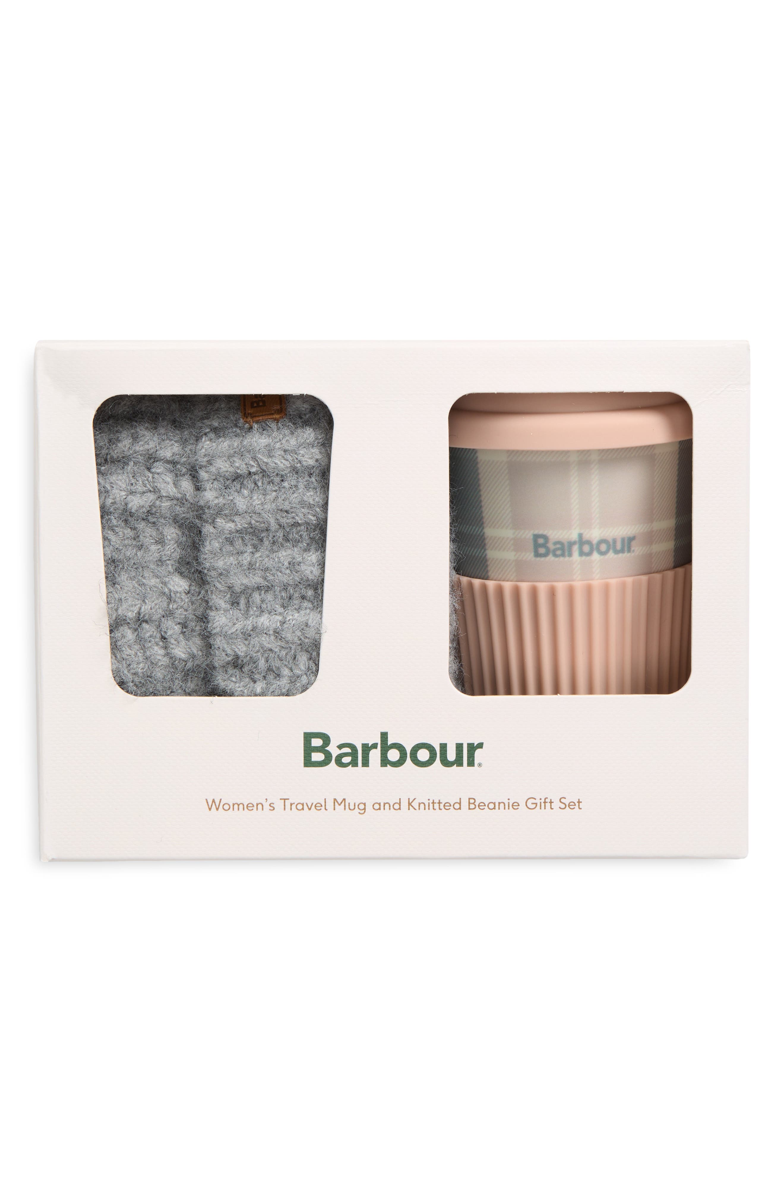 Travel Mug & Knit Beanie Set