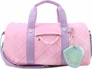 OMG Accessories Kids' Large Quilted Duffle Bag