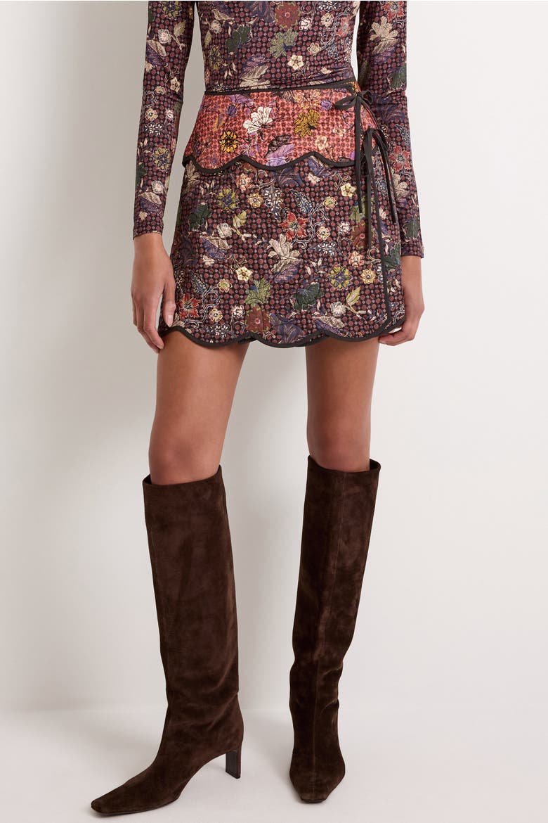 Julissa Skirt, Alternate, color, Rouge