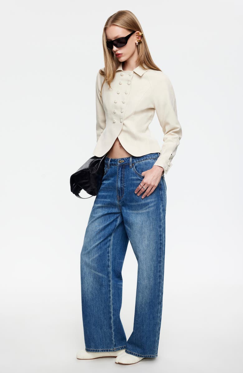 LIONESS Evolve Jeans, Alternate, color, Mid Blue