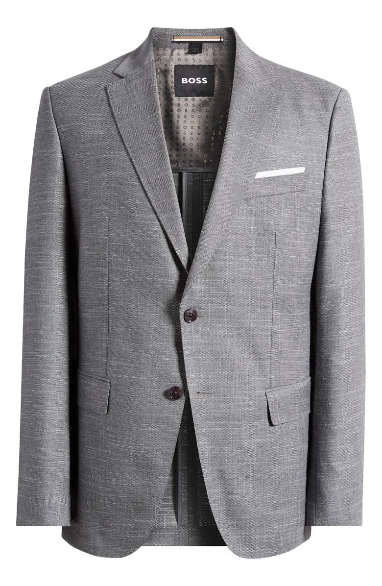 BOSS Hutson Virgin Wool Blend Sport Coat, Main, color,