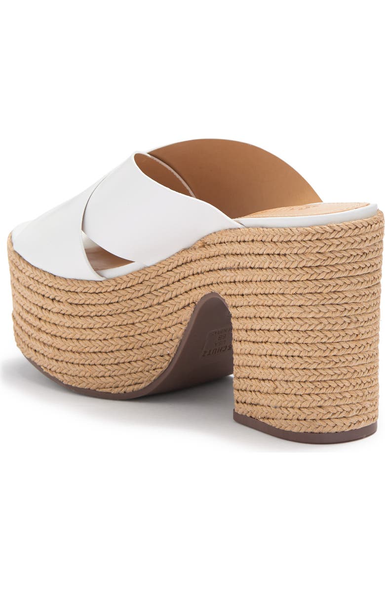 Schutz Lora Platform Espadrille Mule Sandal, Alternate, color,