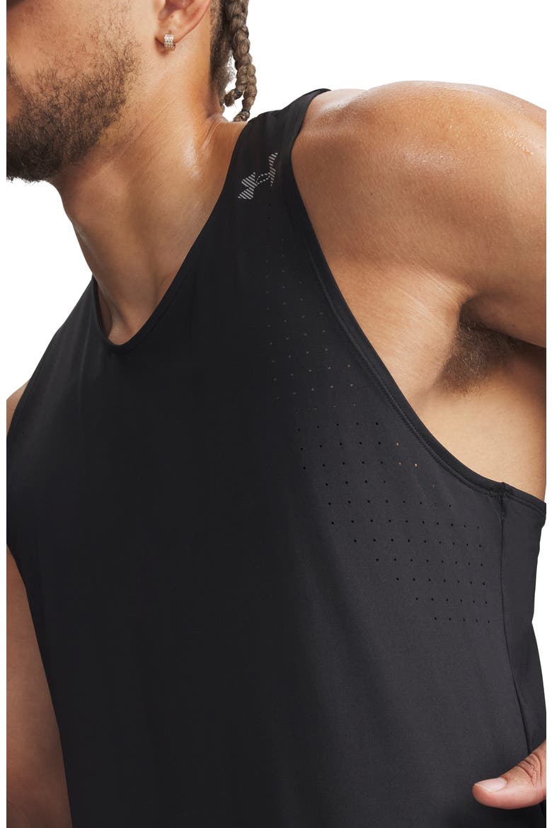 Velociti Pro Performance Singlet, Alternate, color, BLACK/ REFLECTIVE