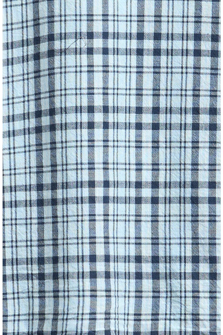 Kids' Surf Shack Plaid Button-Up Shirt, Alternate, color, GLACIER BLUE