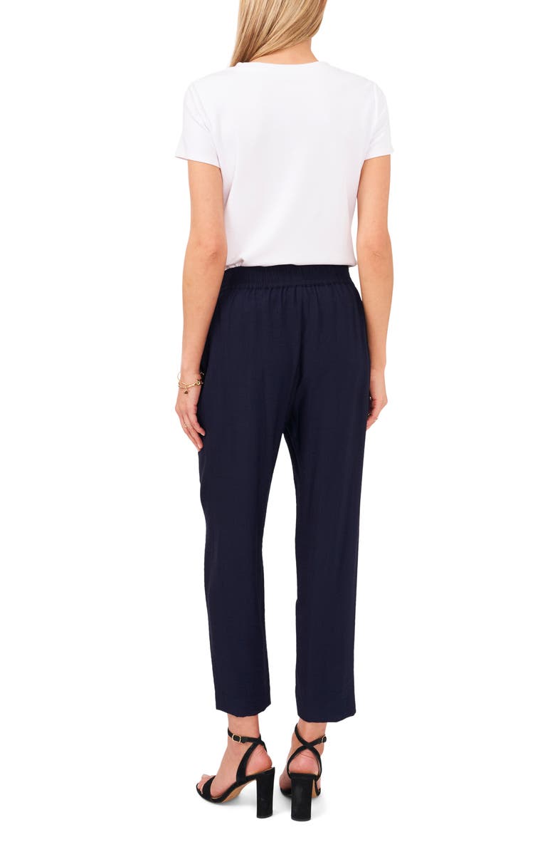 Vince Camuto Straight Leg Pull-On Pants, Alternate, color, 