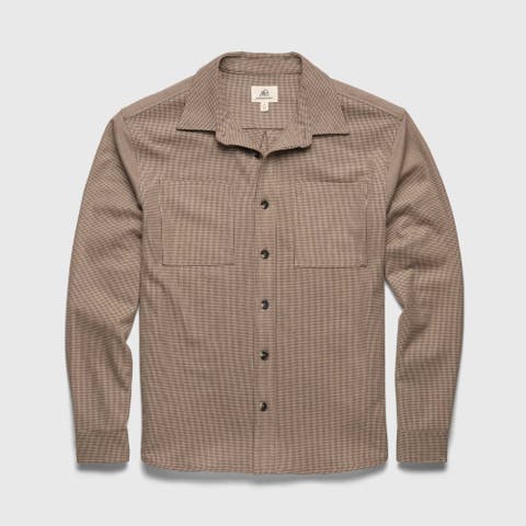 Louis Soft Houndstooth Overshirt