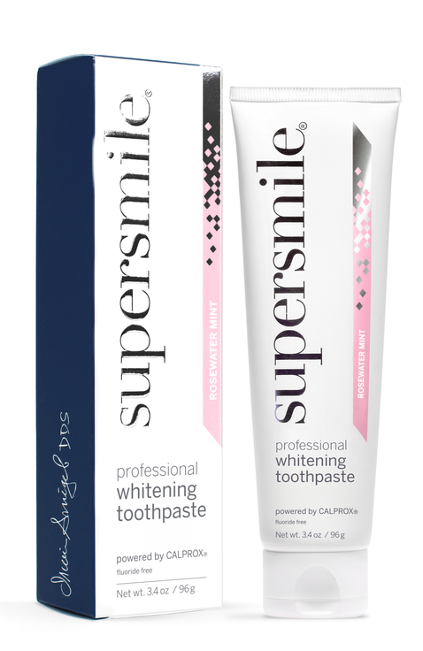 Fluoride Free Professional Whitening Toothpaste - Rosewater Mint