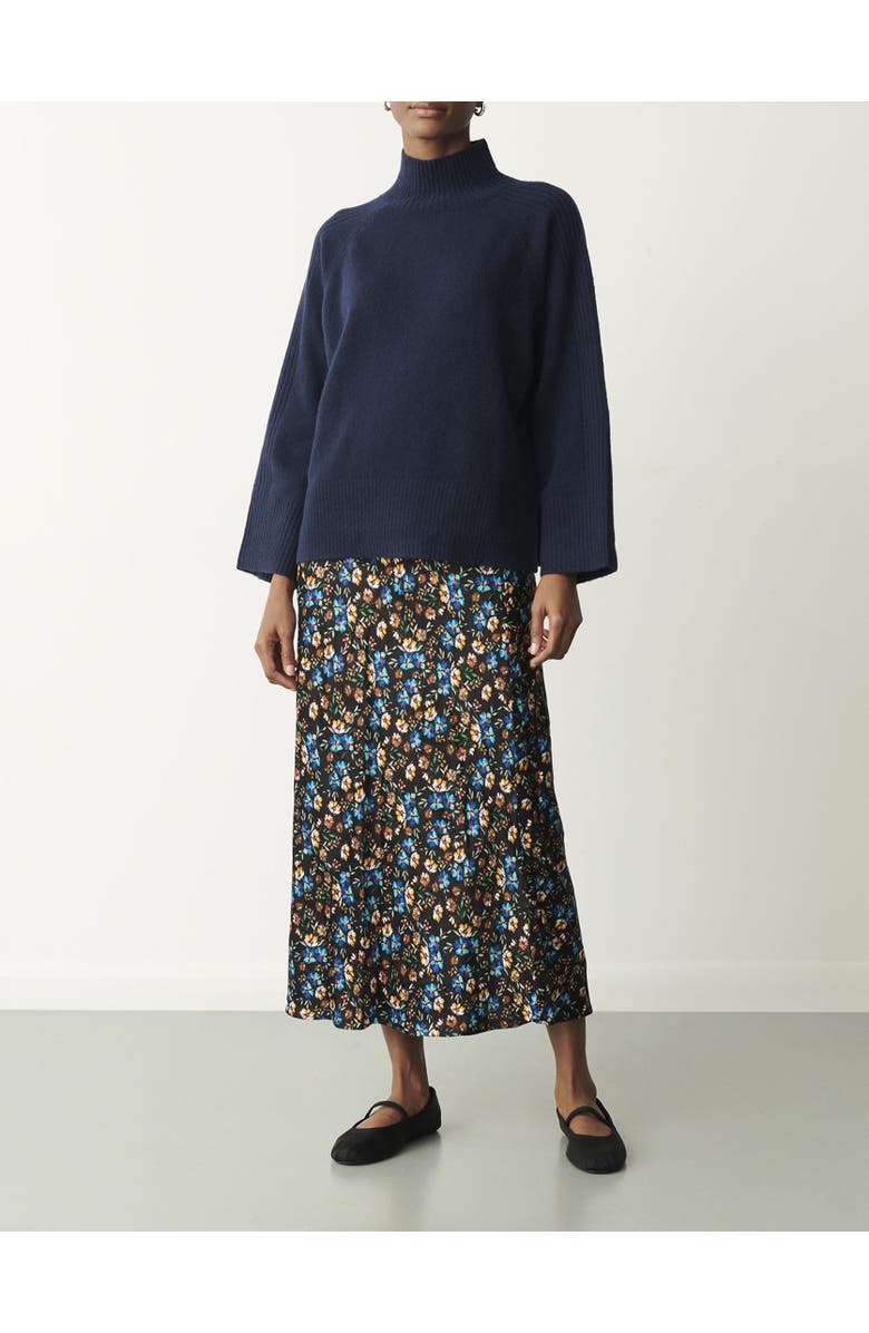 Finery London Mandy Floral Midi Skirt, Alternate, color, Ditsy Floral