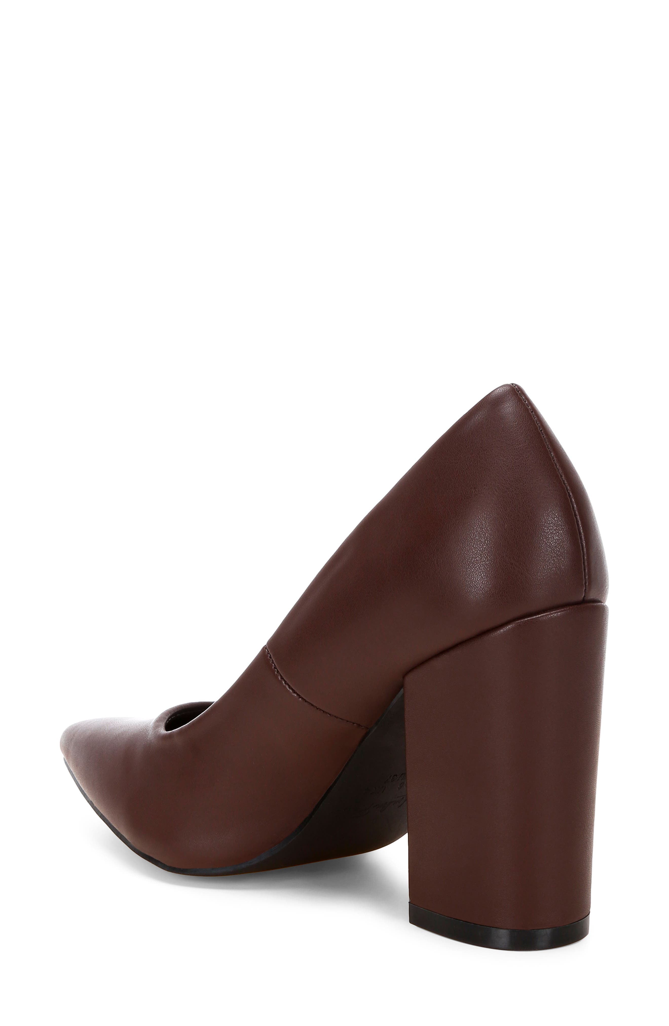 Zhuri Pointed Toe Pump, Alternate, color, BROWN