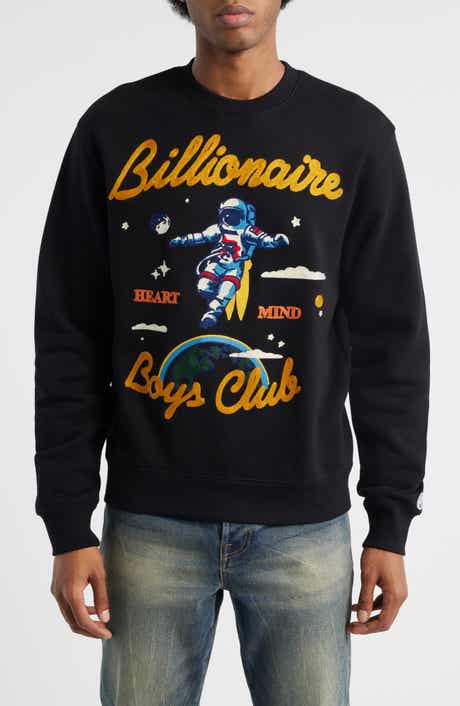 Billionaire Boys Club BB Jet Set Embroidered Graphic Sweatshirt