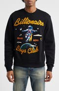 Billionaire Boys Club BB Jet Set Embroidered Graphic Sweatshirt