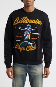 Billionaire Boys Club BB Jet Set Embroidered Graphic Sweatshirt