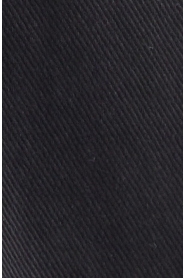 High V-Waist Baggy Denim Wide Leg Jeans, Alternate, color, DEEP SEA BLACK