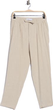 DENIM AND FLOWER Linen & Cotton Blend Pants
