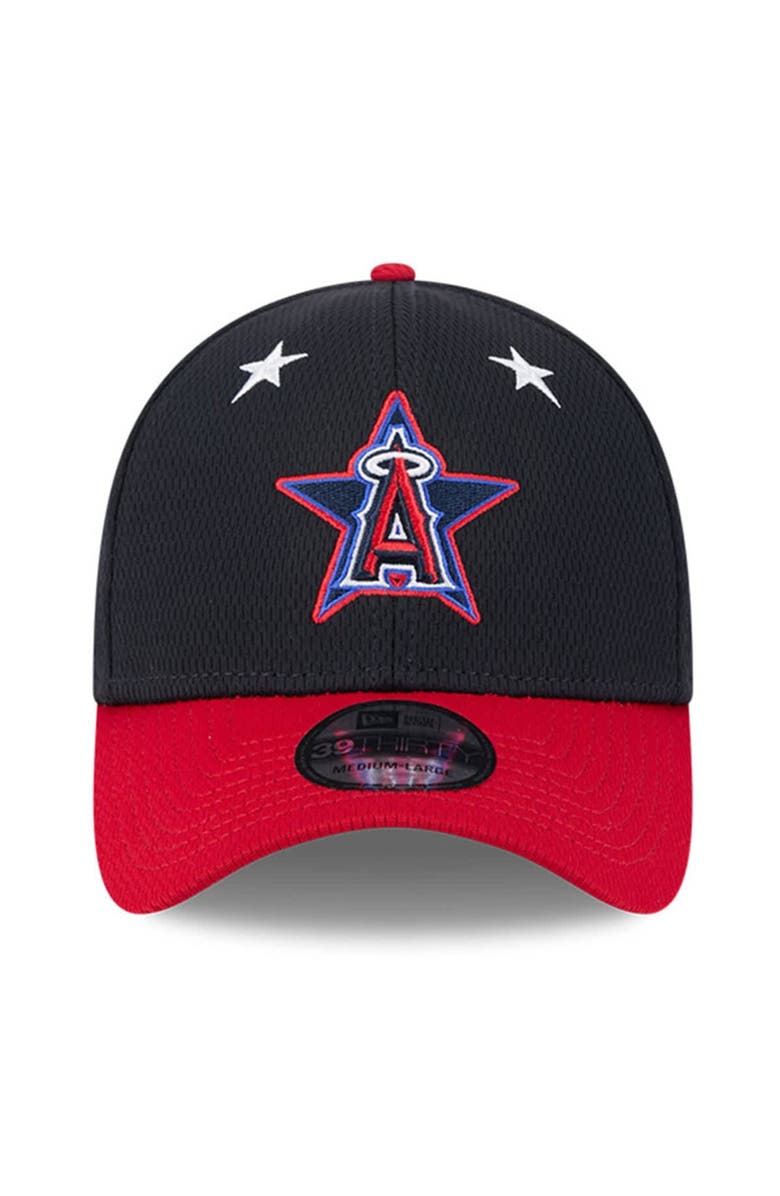New Era Men's New Era Navy/Red Los Angeles Angels 2025 MLB All-Star Game Workout 39THIRTY Flex Hat, Alternate, color,