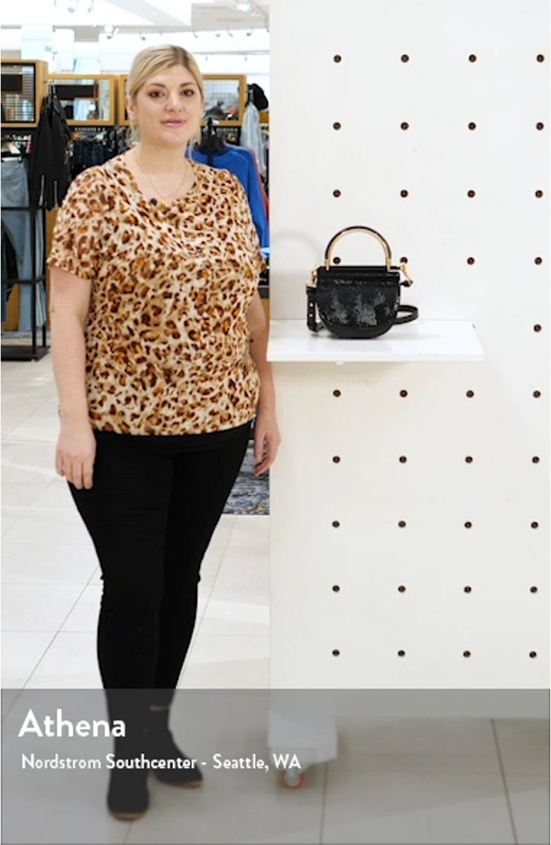 Cam Half Moon Crossbody Bag, sales video thumbnail