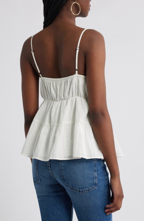 Treasure & Bond Dobby Tiered Camisole