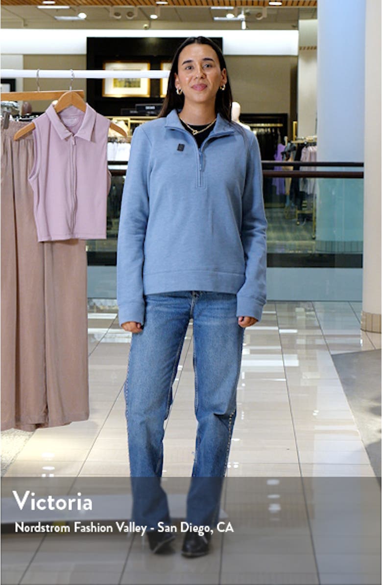 Chance Encounter Fleece Half Zip Pullover, sales video thumbnail