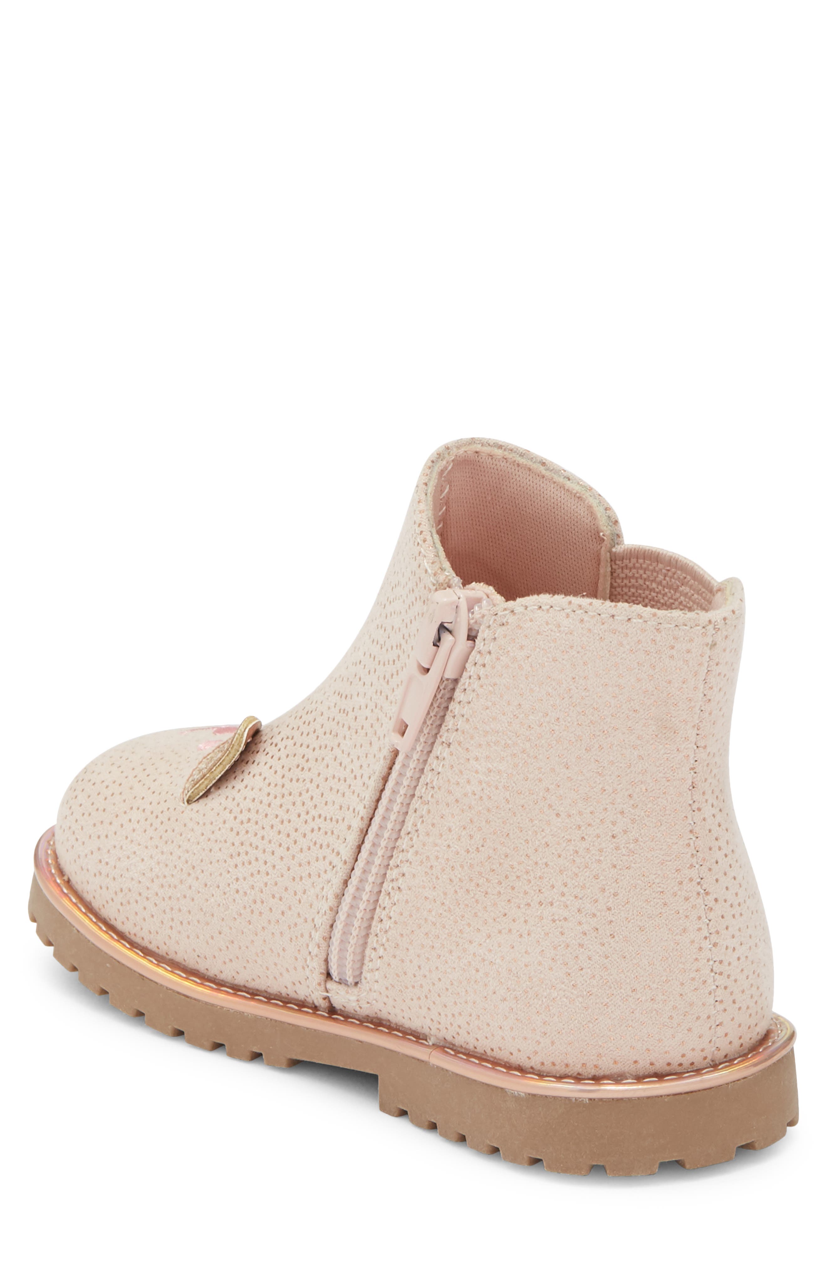 Kids' Lydia Critter Bootie, Alternate, color, GOLD METALLIC