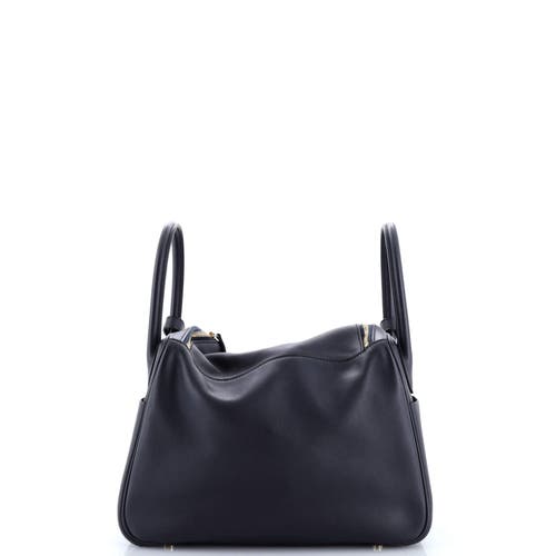 Pre-owned Hermes Hermes Lindy Bag Verso Swift 30 In Purple