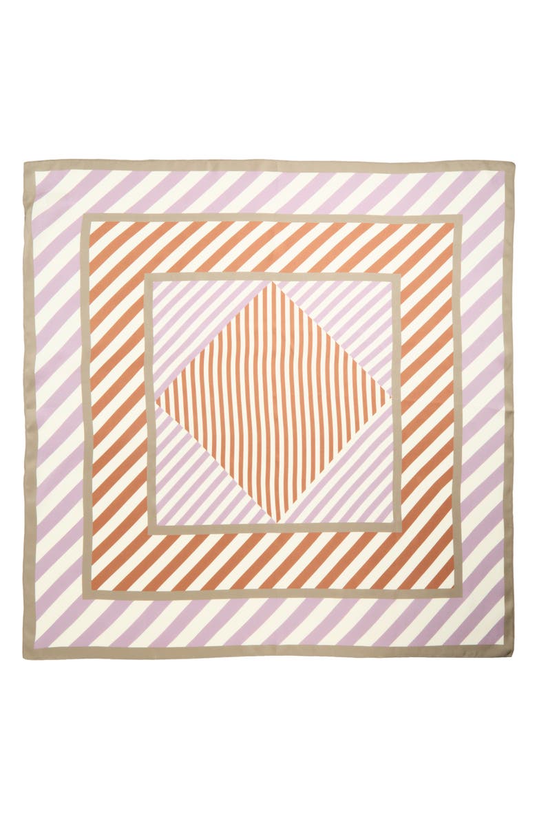 Nordstrom String Square Silk Scarf, Alternate, color,