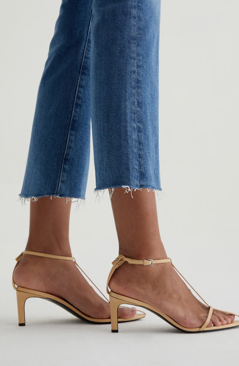 AG Farrah Mid Rise Crop Bootcut Jeans, Alternate, color, Iris