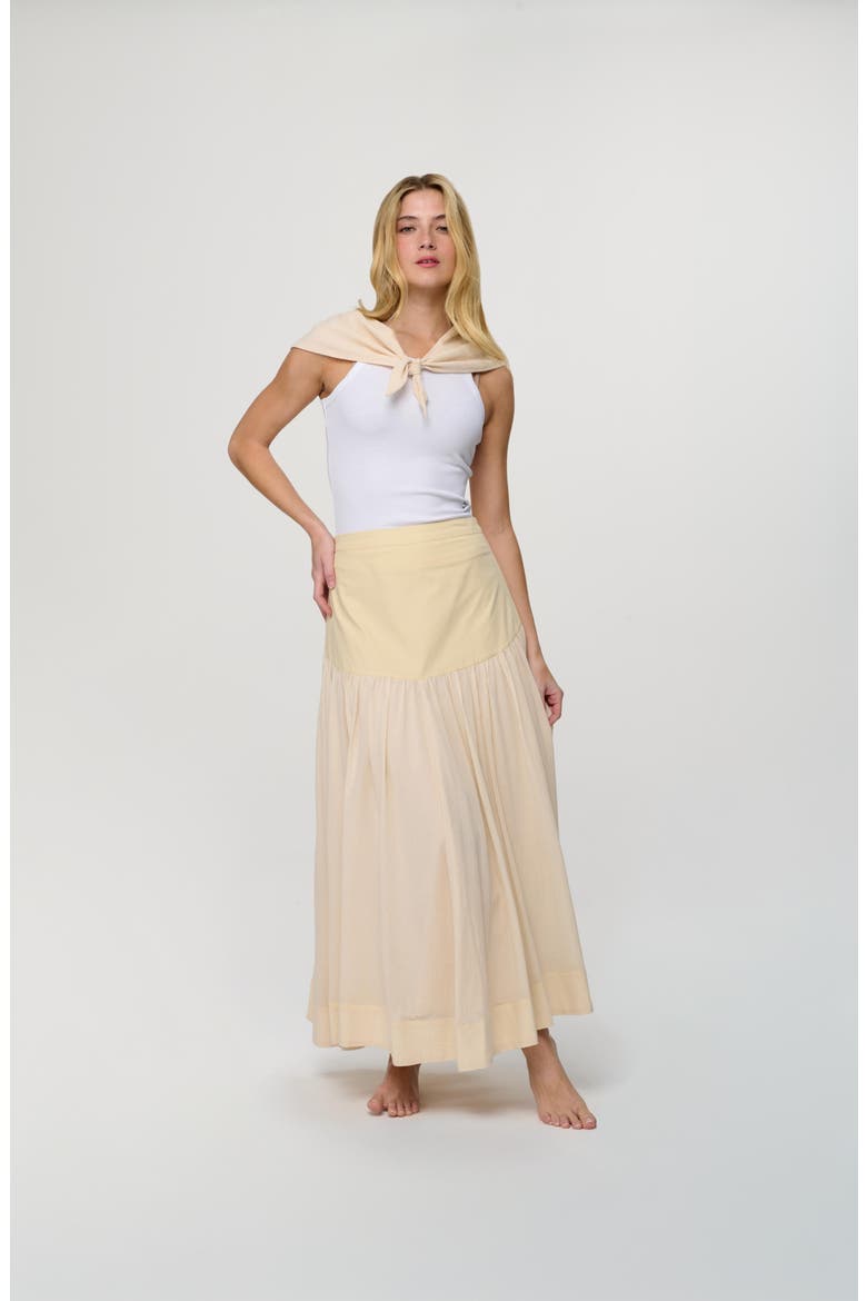 Gemma Skirt, Alternate, color, Buttercream