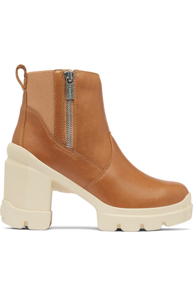 SOREL Caribou X Chelsea Boot, Alternate, color, Tawny Buff/ Honey White