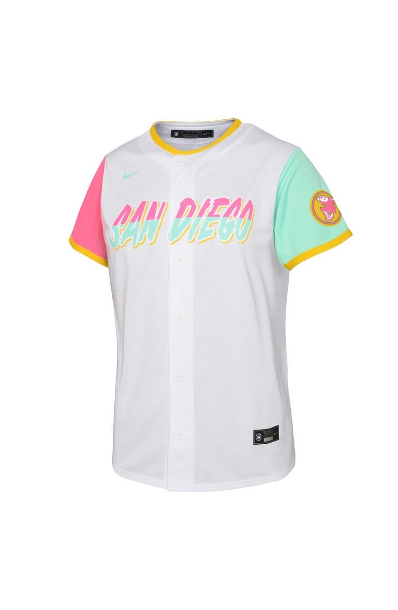 Nike Infant Nike White San Diego Padres City Connect Replica Jersey, Alternate, color, 